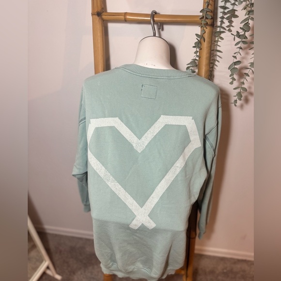Aerie Oversized Crew Sweater - Size XS - Picture 2 of 5